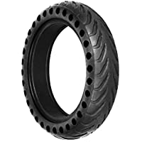 HORO.ES Repuesto Neumático Rueda 8-5&quot- sólido para Scooter Eléctrico Xiaomi Scooter M365 - Negro